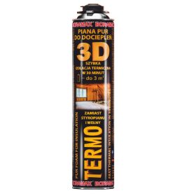   BORAMAX THERMO 3D gyors szigetelőhab zárt cellás pisztolyos 750ml