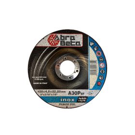 AbraBeta A30P acél/inox 125x4,5x22,23 25db/csomag