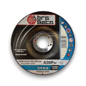 AbraBeta A30P acél/inox 125x4,5x22,23 25db/csomag