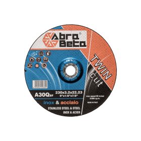 AbraBeta A30Q acél/inox 230x3,2x22,23 10db/csomag