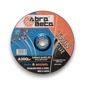 AbraBeta A30Q acél/inox 230x3,2x22,23 10db/csomag