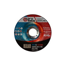 AbraBeta A24Q acél/inox 115x6,5x22,23 25db/csomag