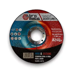 AbraBeta A24Q acél/inox 115x6,5x22,23 25db/csomag