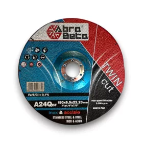 AbraBeta A24Q acél/inox 180x6,5x22,23 25db/csomag