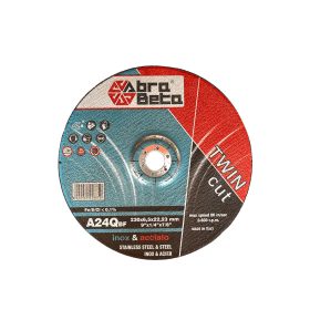 AbraBeta A24Q acél/inox 230x6,5x22,23 