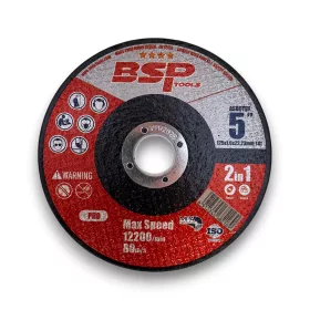 BSP Pro vágótárcsa acél/inox 125x1,6x22,23 10db/csomag