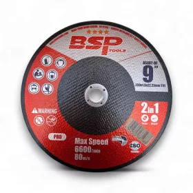 BSP Pro vágótárcsa acél/inox 230x1,9x22,23 5db/csomag