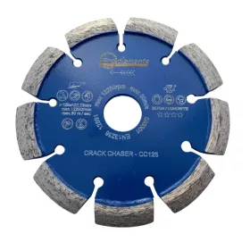   Prodiamante CC125 fózoló gyémánt vágókorong Ø125mm, V alakú 6,35mm széles szegmenssel 