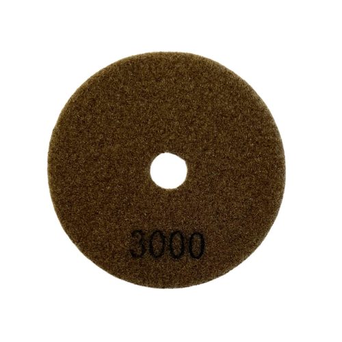 CFPGØ125 Grit3000 tépőzáras száraz beton polírozó tárcsa
