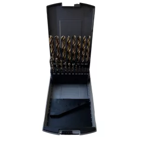   HSS-CO Kobaltos fém csigafúró készlet 19 db-os, 1-10 mm / 0,5 mm DIN338