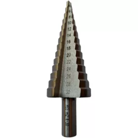 Proben HSS M2 lépcsős fúrószár 4-30 mm (14 lépcsős)