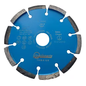   Prodiamante TKBA125 széles horonyvágó gyémántkorong Ø125mm, 9,5mm széles szegmenssel