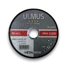 Ulmus acél/inox 125x1x22,23 50db/csomag