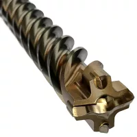 SDS Max 4 élű fúrószárak vasbetonhoz